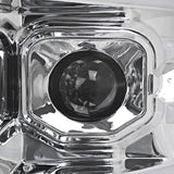 Coolstuffguru Chrome Housing Clear Lens Projector Headlights with Switchback Sequential LED Tube Compatible with Ford F150 2009-2014