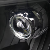 Coolstuffguru Compatible with Ford F-150 New Retrofit Style JDM Crystal Black Projector Headlights