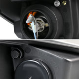 Coolstuffguru Compatible with Hyundai Genesis Goupe Projector Headlight Black+R8 Style Leds