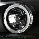 Coolstuffguru Compatible with Chevy Impala Black Dual Halo Projector Head Lights