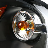 Coolstuffguru Compatible with Chevy Impala Black Dual Halo Projector Head Lights