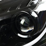 Coolstuffguru Compatible with Chevy Impala Monte Carlo LED Jet Black Projector Headlights+Signal Lamps