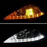 Coolstuffguru Compatible with Lexus Is250 Is350 SMD LED Signal Projector Headlights Lamps Clear 06 07 08 09