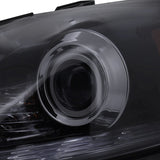 Coolstuffguru Compatible with Lexus Is250 Is350 SMD LED Signal Smoke Projector Headlights Glossy Black 06 07 08 09