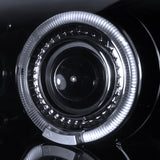 Coolstuffguru Compatible with Dodge Intrepid Es R/T Se Sxt Dual Halo Led Projector Headlights Smoked