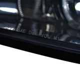 Coolstuffguru Compatible with Dodge Intrepid Es R/T Se Sxt Dual Halo Led Projector Headlights Smoked