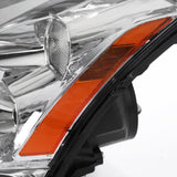 Coolstuffguru Compatible with Nissan Maxima Chrome Clear Projector Headlights Left+Right Pair