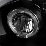 Coolstuffguru Compatible with Chevy Malibu Led Black Projector Head Lights