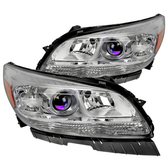 Coolstuffguru Projector Headlights Compatible with 2013-2015 Chevrolet Malibu