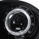 Coolstuffguru Compatible with Mini Cooper S / Base Black Halo Projector Headlights