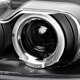 Coolstuffguru Compatible with Ford Mustang Dual Halo Black Projector Headlights+Sequential LED Tail Lights