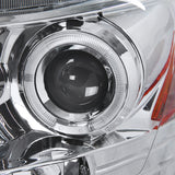 Coolstuffguru Compatible with Dodge Ram Halo Led Chrome Clear Projector Head Lights