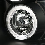 Coolstuffguru Compatible with Dodge Ram Dual Halo Black Projector Head Lights