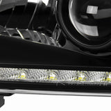 Coolstuffguru Compatible with Dodge Ram 1500/2500/3500 Euro Black SMD LED Projector Headligths