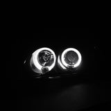 Coolstuffguru Compatible with Nissan Sentra Glossy Black Housing Projector Headlights Jdm