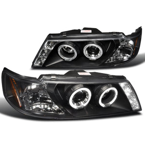 Coolstuffguru Compatible with Nissan Sentra 200Sx Black Projector Head Lights