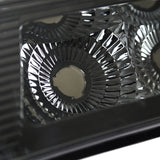 Coolstuffguru Compatible with Chevy Silverado Avalanche Smoke 2in1 Projector Headlights w/LED DRL Strips