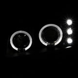 Coolstuffguru PROJECTOR HEADLIGHT+BUMPER BK Compatible with 2003-2006 CHEVY SILVERADO