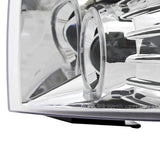 Coolstuffguru Compatible with Chevy Silverado Chrome Clear Projector Head Lights