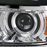 Coolstuffguru Projector Headlights Turn Signal Lamps Compatible with Chevy Silverado 1500 2014-2015 L+R Pair Head Light Lamp Assembly