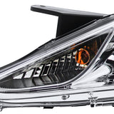 Coolstuffguru Compatible with Hyundai Sonata Chrome SMD LED Projector Headlights Pair (Left + Right)