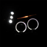 Coolstuffguru Compatible with Toyota Tacoma Halo Glossy Black Housing Projector Head Lights