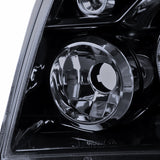 Coolstuffguru Compatible with Toyota Tacoma Halo Glossy Black Housing Projector Head Lights