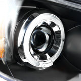 Coolstuffguru Compatible with Toyota Tacoma Halo Black Projector Head Lights