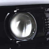 Coolstuffguru Compatible with Chevy Tahoe Suburban Pickup Glossy Black Projector Headlights Smoke Headlamps