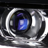 Coolstuffguru Right Passenger Side LED DRL Black Projector Headlights Compatible with 2015-2019 Chevrolet Tahoe Suburban