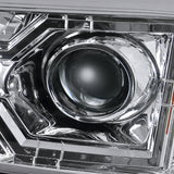 Coolstuffguru Compatible with Chevy Trailblazer Chrome Projector Headlights w/ SMD LED