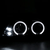 Coolstuffguru Compatible with Scion Tc Led Halo Glossy Black Housing Projector Head Lights