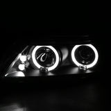 Coolstuffguru Compatible with Scion Tc Led Halo Black Projector Head Lights