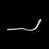 Coolstuffguru Compatible with Audi TT Chrome/Smoke Projector Headlights w/ LED Strip Bar