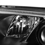 Coolstuffguru Compatible with Audi TT Black Projector Headlights w/ LED Strip Bar