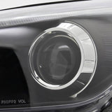 Coolstuffguru Compatible with Hyundai Tucson R8 Style Led Light Projector Headlights Black