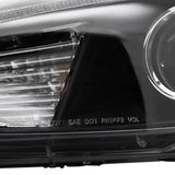 Coolstuffguru Compatible with Hyundai Tucson R8 Style Led Light Projector Headlights Black