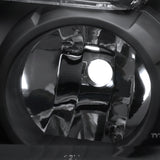 Coolstuffguru Compatible with 2007-2013 Toyota Tundra Sequoia Black Projector Headlights Retro Style Head Lamps Pair