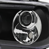 Coolstuffguru Compatible with Toyota Tundra Halo Black Projector Head Lights