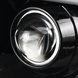 Coolstuffguru Compatible with Toyota Tundra Pearl Black LED DRL & Sequential Signal Projector Headlights