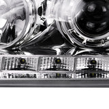 Coolstuffguru Compatible with Ford Crown Victoria Chrome Clear SMD LED Projector Headlights