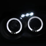 Coolstuffguru Compatible with Subaru Impreza Halo Black Led Projector Head Lights