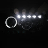 Coolstuffguru Led Dual Halo Jdm Black Projector Head Lights Compatible with 2008-2010 Scion Xb