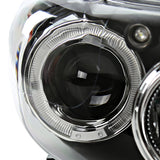 Coolstuffguru Led Dual Halo Jdm Black Projector Head Lights Compatible with 2008-2010 Scion Xb