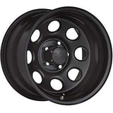 Black Rock 023 15X8 6X5.50 108.71 Hub -13 Offset Black Wheel Rim
