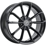 Platinum 066457BK REVELATION 16X7 5X100 63.30 Hub +40 Offset Black Wheel Rim