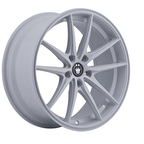 Konig 084 18X8 5X4.50 73.00 Hub +45 Offset White Wheel Rim
