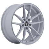 Konig 084 18X8 5X4.50 73.00 Hub +45 Offset White Wheel Rim