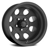 Pacer 068164B LT MOD BLACK 15X8 5X4.50 83.00 Hub -19 Offset Black Wheel Rim