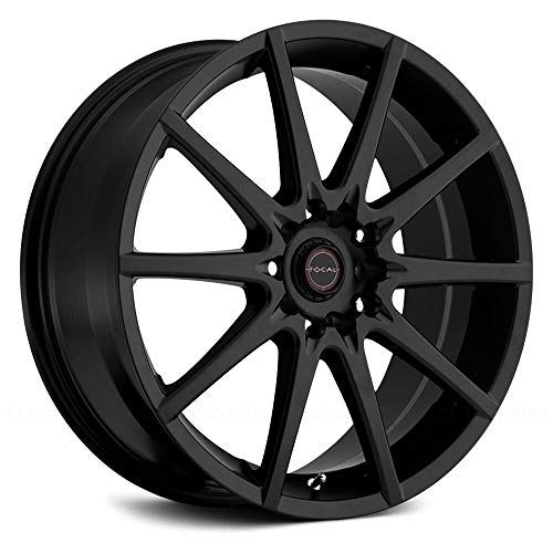 Focal 008428SB F-04 17X7.5 5X108 / 5X4.50 72.62 Hub +42 Black Wheel Rim